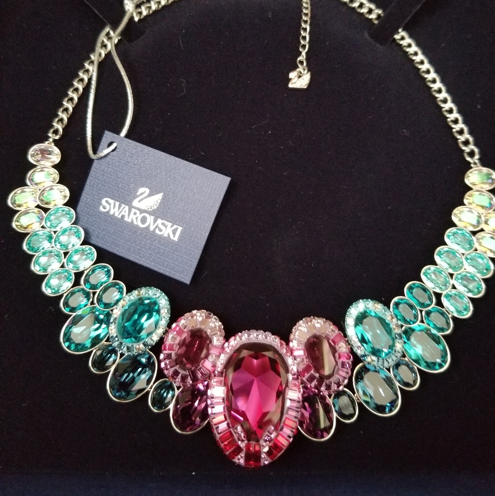 Swarovski Multicolor Crystal Necklace